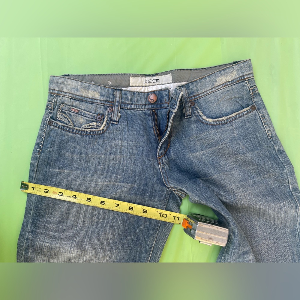 LOW RISE JOE’S VINTAGE DISTRESSED JEANS Bootcut NEW WITHOUT THE TAGS SIZE 27 - Picture 12 of 16